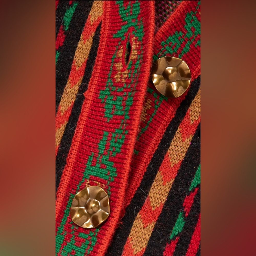 FARM Rio Multicolor Patterned Cardigan - Picture 4 of 4